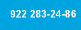 922 283-24-86